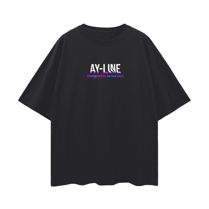 Lucid Dreams - Streetwear oversized shirt - AY Line Black Beauty / S