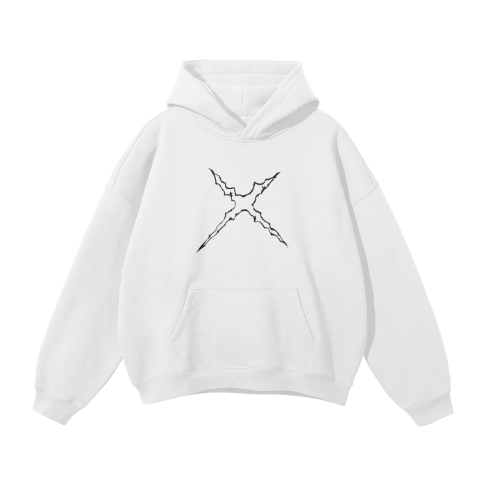 One Piece - Luffy Gear 5 Streetwear Hoodie White - AY Line White / S
