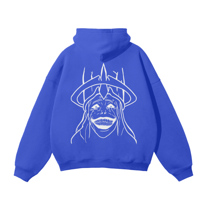 Solo Leveling - God Statue Streetwear Hoodie Blue - AY Line