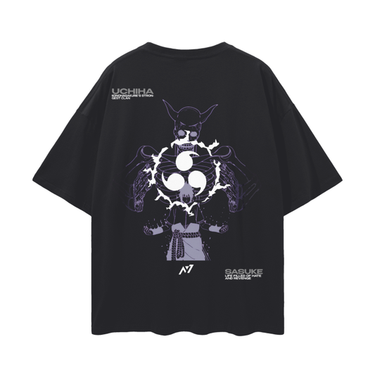 Naruto - Sasuke Streetwear Shirt Black - AY Line