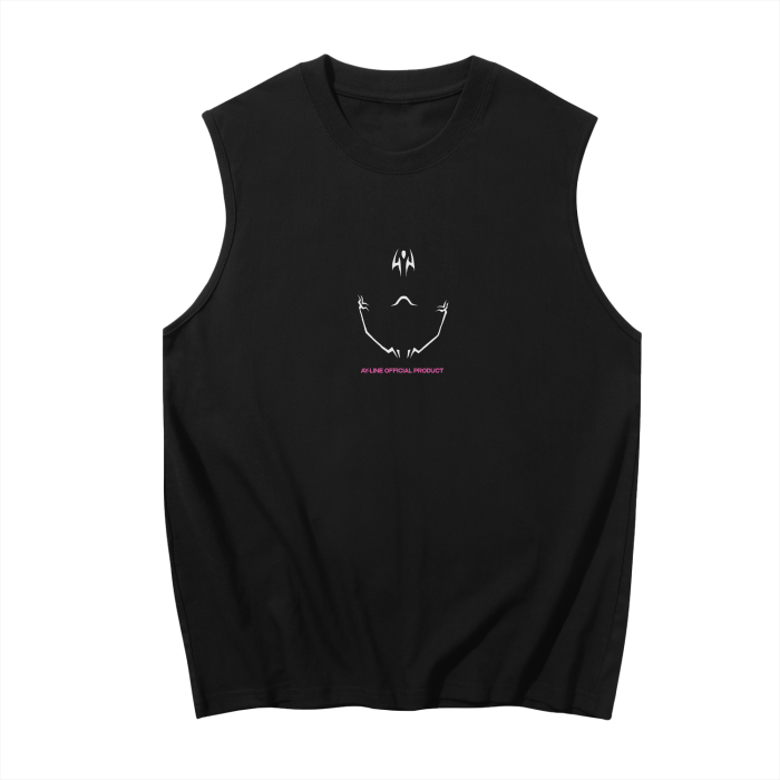 JUJUTSU KAISEN - Sukuna King of Curses Streetwear Tank Top Black - AY Line Black / M