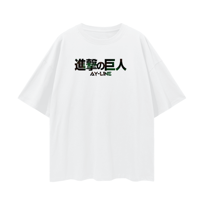 Attack on Titan - Eren Jaeger Shirt White - AY Line Lucent White / S