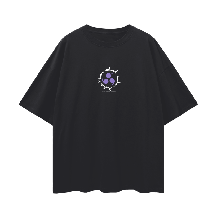 Naruto - Sasuke Streetwear Shirt Black - AY Line Black Beauty / S