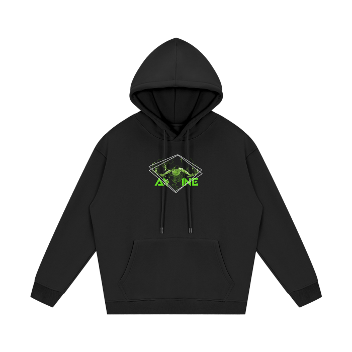 One Piece Zoro Heavyweight Hoodie - AY Line Black / S