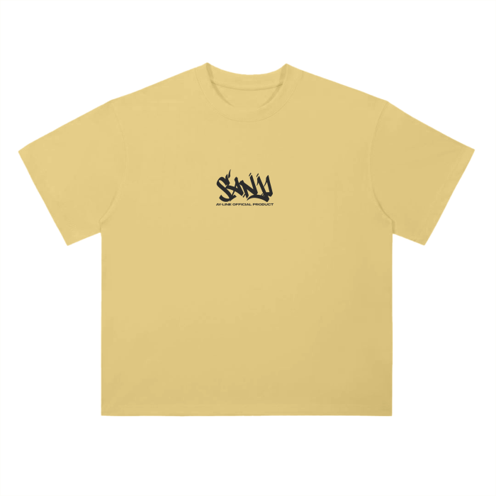 One Piece - Sanji Neon Streetwear T-Shirt Yellow