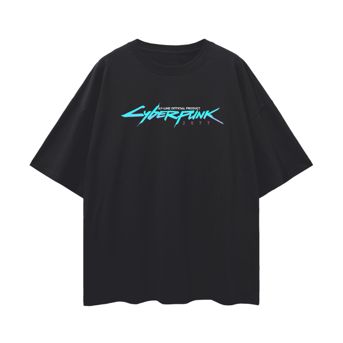 Cyberpunk - Lucy Black Shirt - AY Line Black Beauty / S