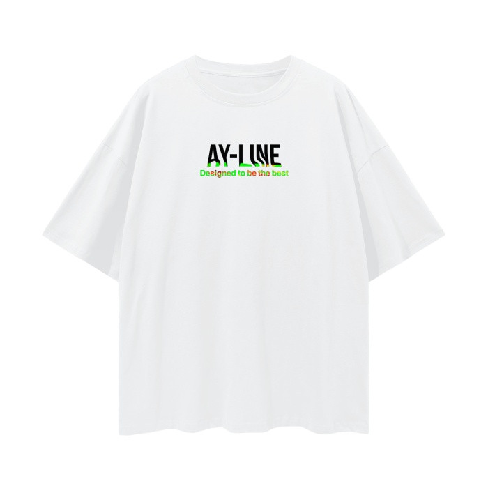 Lucid Dreams - Streetwear oversized shirt - AY Line Lucent White / S
