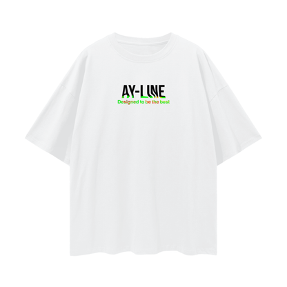 Lucid Dreams - Streetwear oversized shirt - AY Line Lucent White / S