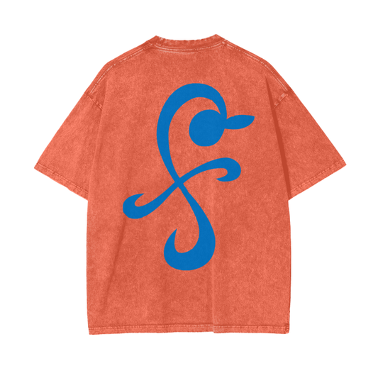 One Piece - Nami Streetwear Shirt Orange Washed - AY Line