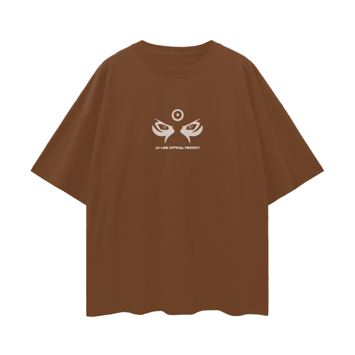 Naruto - Hashirama Streetwear Shirt Brown - AY Line Brown / S