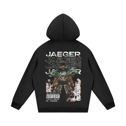 Attack on Titan - Eren Jaeger Heavyweight Hoodie Black - AY Line