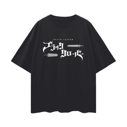 Black Clover - Asta Graffiti Streetwear Shirt Black - AY Line Black Beauty / S