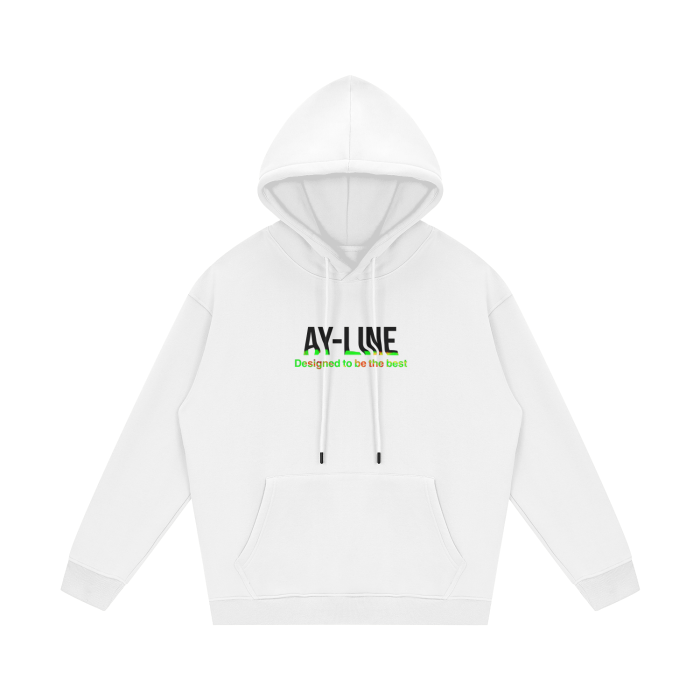 Lucid Dreams Heavyweight Hoodie - AY Line White / S
