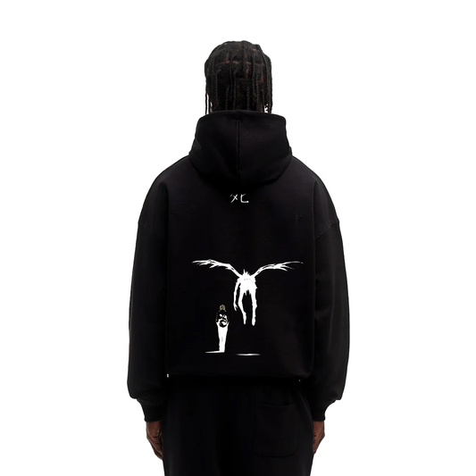 Death Note - Light Streetwear Hoodie Black - AY Line