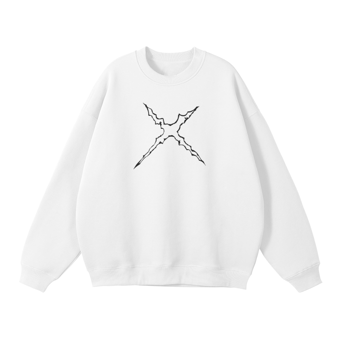 One Piece - Luffy Gear 5 Streetwear Sweatshirt White - AY Line White / S