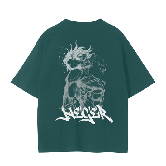 Attack on Titan - Eren Jaeger Streetwear Shirt Green - AY Line