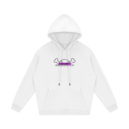 One Piece Luffy Heavyweight Hoodie - AY Line White / S
