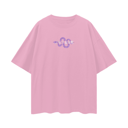Medusa - Oversized Shirt pink - AY Line Bean Paste Red / S