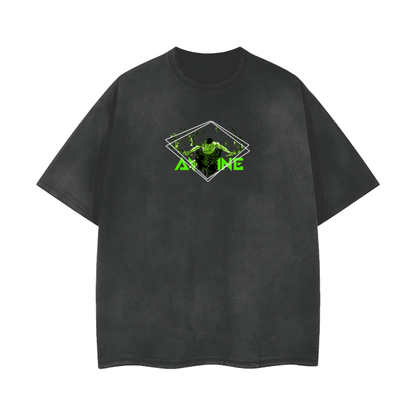 One Piece - Zoro Vintage Shirt - AY Line Vintage Black Gray / S