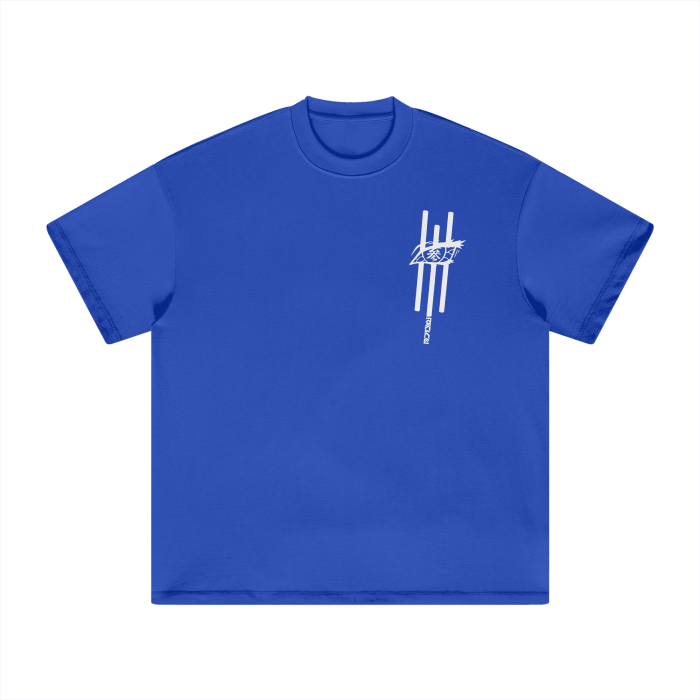 Demon Slayer - 3rd Upper Moon Sky Blue Shirt - AY Line Colorful Blue / XS