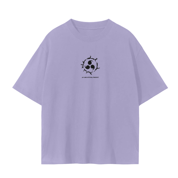 Naruto - Sasuke Streetwear Shirt Purple - AY Line Lavender / S