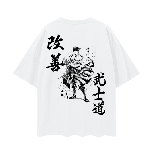 One Piece - Zoro Streetwear Shirt White - AY Line