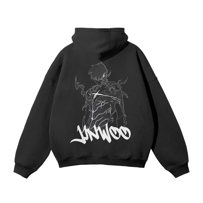 Solo Leveling - Sung Jin Woo Streetwear Hoodie Black - AY Line