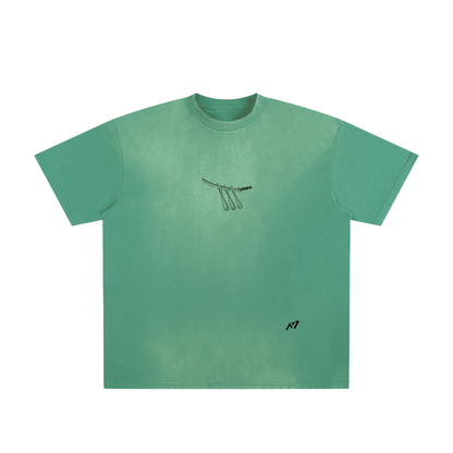 One Piece - Zoro Streetwear Washed T-Shirt Green