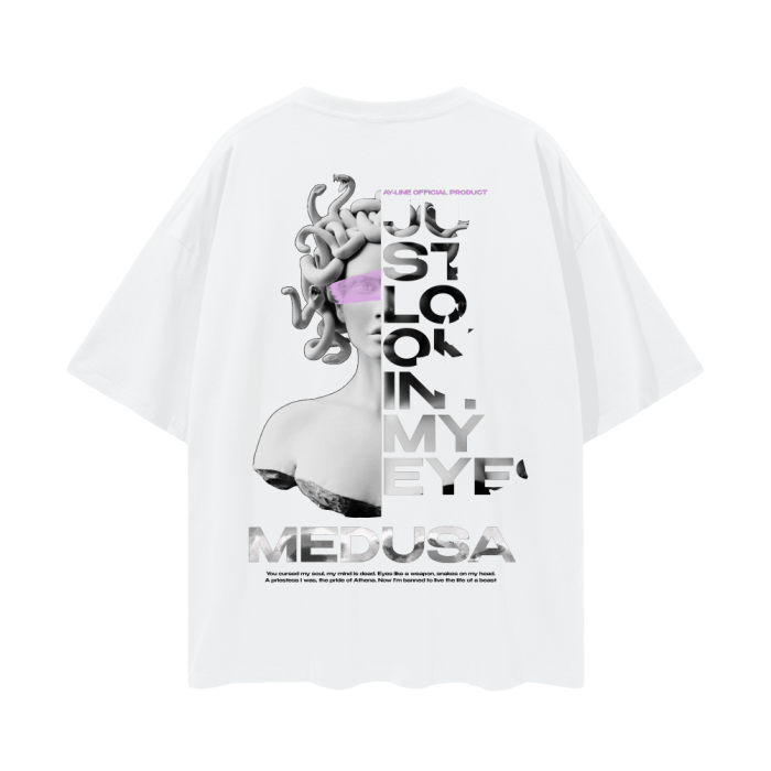 Medusa - Oversized Shirt white - AY Line