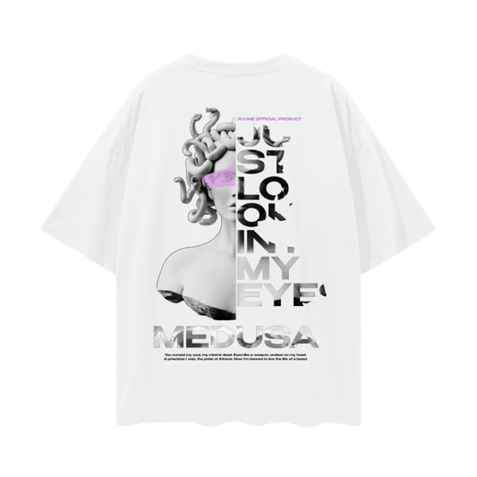 Medusa - Oversized Shirt white - AY Line