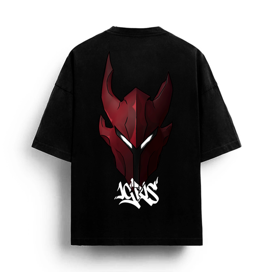 Solo Leveling - Igris Graffiti Streetwear Shirt Black - AY Line