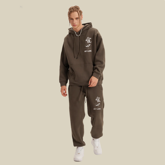 Naruto - Gaara Hoodie Chocolate - AY Line