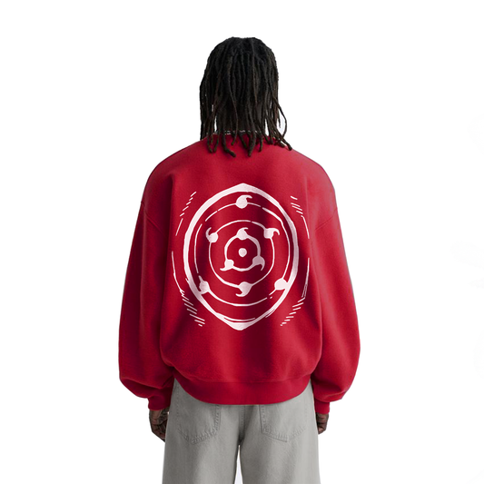 Naruto - Madara Streetwear Sweatshirt Red - AY Line