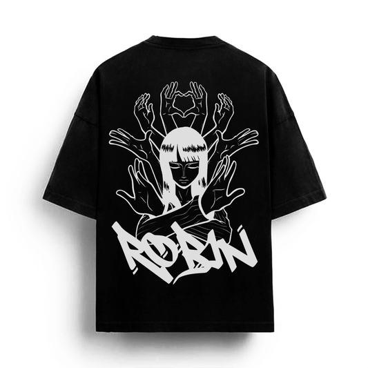 One Piece - Robin Streetwear Shirt Black - AY Line