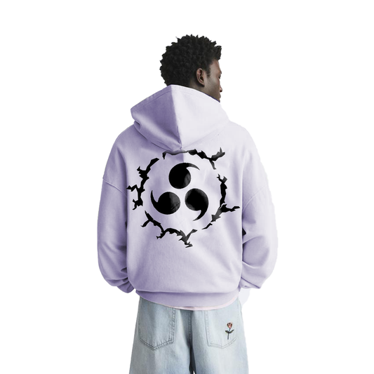 Naruto - Sasuke Streetwear Hoodie Purple - AY Line
