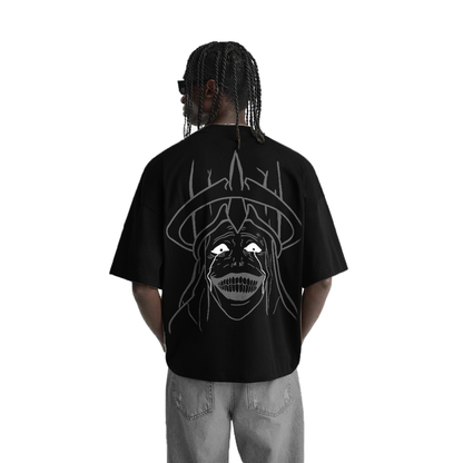 Solo Leveling - God Statue Streetwear Shirt Black - AY Line