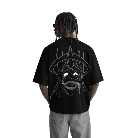 Solo Leveling - God Statue Streetwear Shirt Black - AY Line